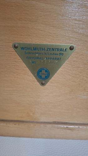 Antiker wohlmuth apparat - antiker, wohlmuth-apparat