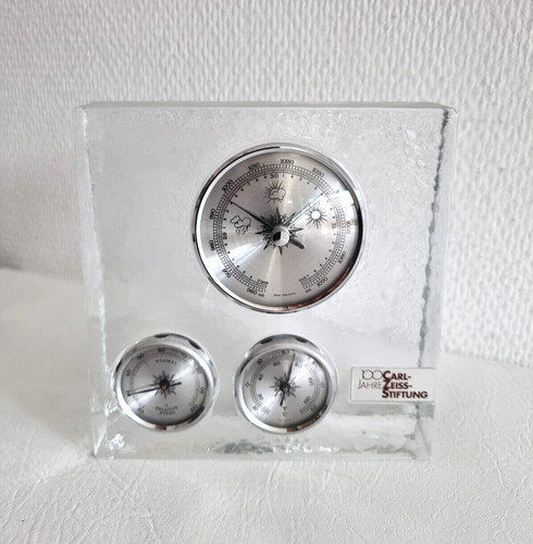Wetterstation glasblock carl - wetterstation,