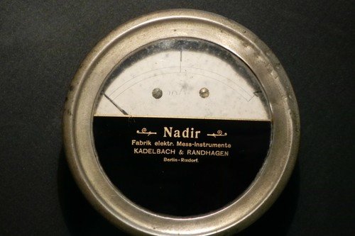 Altes amperemeter messgerät - amperemeter,