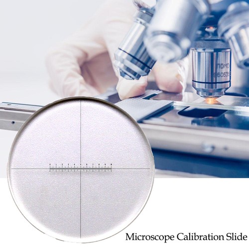 1mm scales mikroskopobjektiv - 0.1mm,